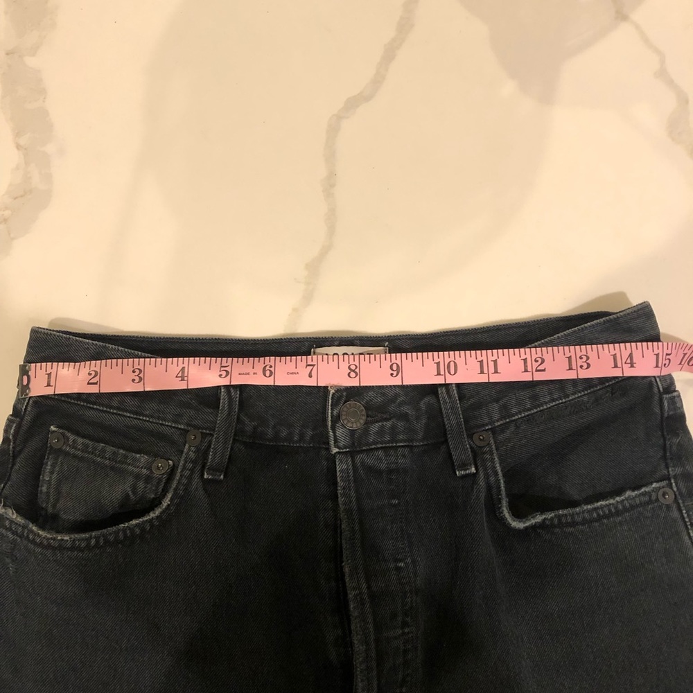 AGOLDE Riley High Rise Straight Cropped Jeans - Picture 7 of 7